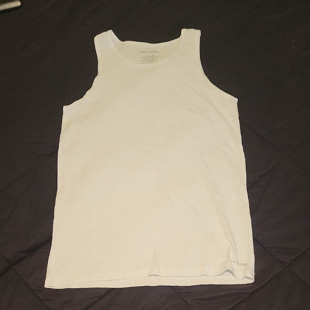 Men's Classic White Tank Top